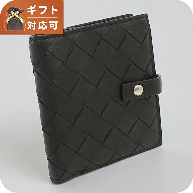 ボッテガ・ヴェネタ 二つ折り財布 二折財布小銭入付き 二つ折り財布 二折財布 コンパクト レディース ブランド BOTTEGA VENETA   レザー 600270 BOT600270011