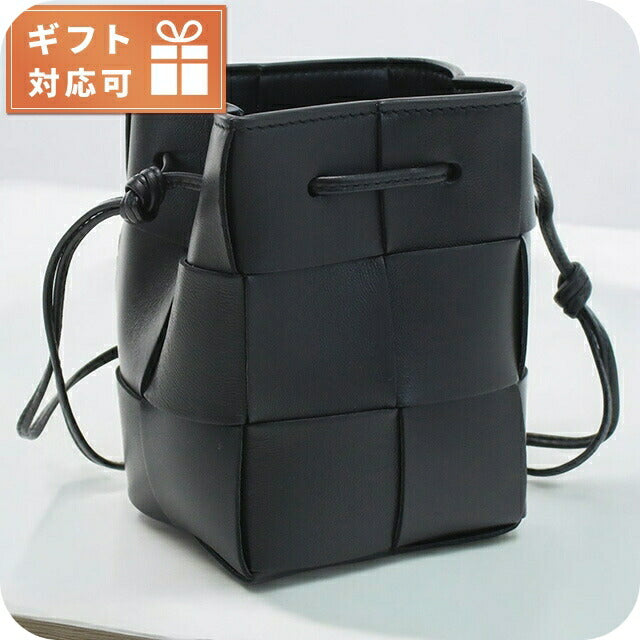 ボッテガ・ヴェネタ 斜め掛け ショルダーバッグ レディース ブランド BOTTEGA VENETA イタリア 680217 ブラック バッグ BOT680217011