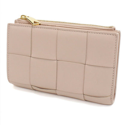 ボッテガ・ヴェネタ 二折財布小銭入付き レディース ブランド BOTTEGA VENETA イタリア 750262 ピンク系 財布 BOT750262021