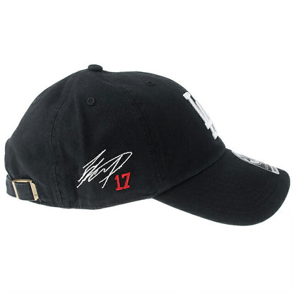 47BRAND キャップ 大谷翔平 サイン入り メンズ レディース ブランド ドジャース ’47 クリーンナップ Black 帽子 B-RGW12GWSNL-BKM-SI