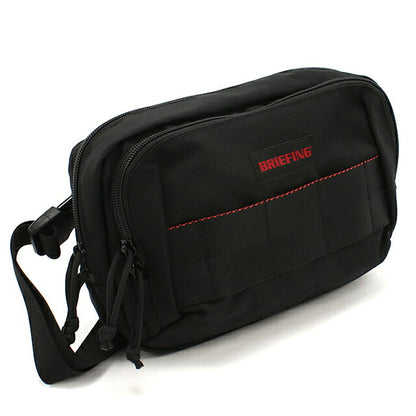ブリーフィング 斜め掛け ショルダーバッグ メンズ ブランド BRIEFING BS BOX SHOULDER S AG  BRA241L40 ブラック BRIBRA241L40011