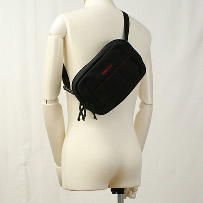 ブリーフィング 斜め掛け ショルダーバッグ メンズ ブランド BRIEFING BS BOX SHOULDER S AG  BRA241L40 ブラック BRIBRA241L40011
