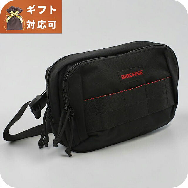 ブリーフィング 斜め掛け ショルダーバッグ メンズ ブランド BRIEFING BS BOX SHOULDER S AG  BRA241L40 ブラック BRIBRA241L40011