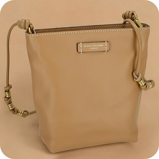 ジャンニ・キアリーニ ショルダーバッグ レディース ブランド GIANNI CHIARINI BS 10772 FOU-KNOT ブラウン BS10772FOUKNOT-NEWCU