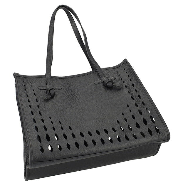 ジャンニ・キアリーニ トートバッグ レディース ブランド GIANNI CHIARINI レザー BS 10830 TKLFOR ブラック BS10830TKLFOR-NER