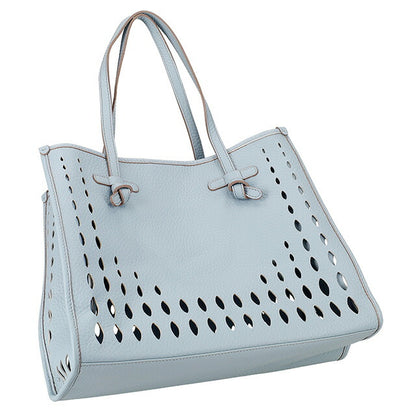 ジャンニ・キアリーニ トートバッグ レディース ブランド GIANNI CHIARINI レザー BS 10830 TKLFOR ライトブルー BS10830TKLFOR-ARTIC