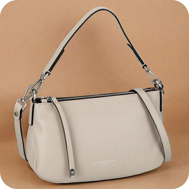 ジャンニ・キアリーニ ショルダーバッグ レディース ブランド GIANNI CHIARINI レザー BS 1559 GRN ベージュ BS1559GRN-LAMB