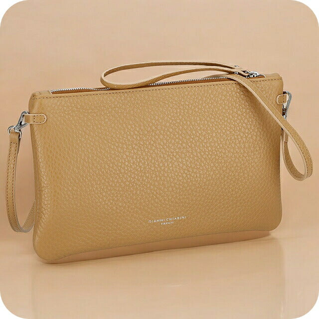 ジャンニ・キアリーニ ショルダーバッグ レディース ブランド GIANNI CHIARINI BS 3975 RNGDBL ブラウン BS3975RNGDBL-NA-SA