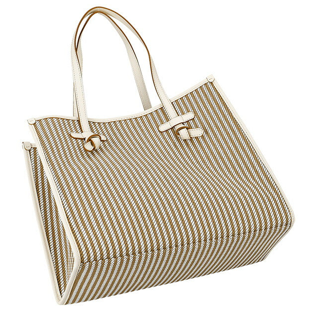 ジャンニ・キアリーニ トートバッグ レディース ブランド GIANNI CHIARINI BS 6850 CAB ベージュ/ホワイト BS6850CAB-VAMAR