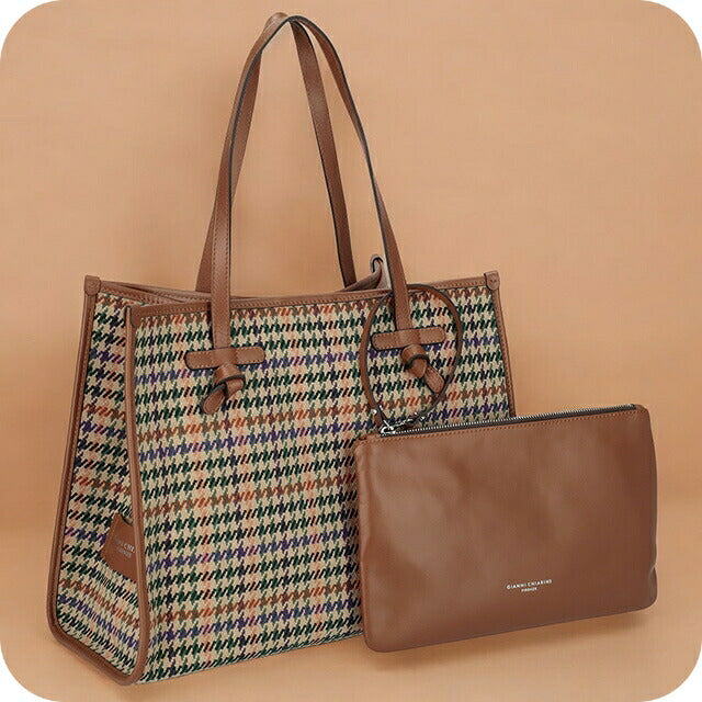 ジャンニ・キアリーニ トートバッグ メンズ レディース ブランド GIANNI CHIARINI BS 6850 NWCL マルチカラー BS6850NWCL-VAVER