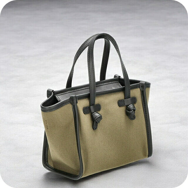 ジャンニ・キアリーニ ハンドバッグ レディース ブランド GIANNI CHIARINI BS 8065 CNV-SE カーキグリーン BS8065CNVSE-MILIT