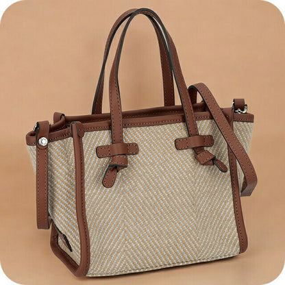 ジャンニ・キアリーニ ハンドバッグ メンズ レディース ブランド GIANNI CHIARINI BS 8065 SPIGA ブラウン BS8065SPIGA-VAC-S