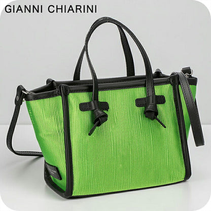 ジャンニキアリーニ ハンドバッグ レディース ブランド GIANNI CHIARINI ITALY BS 8065 VTMN KIWI グリーン 軽量 小さめ 手提げ 高級 おしゃれ プレゼント 女性 実用的 かわいい