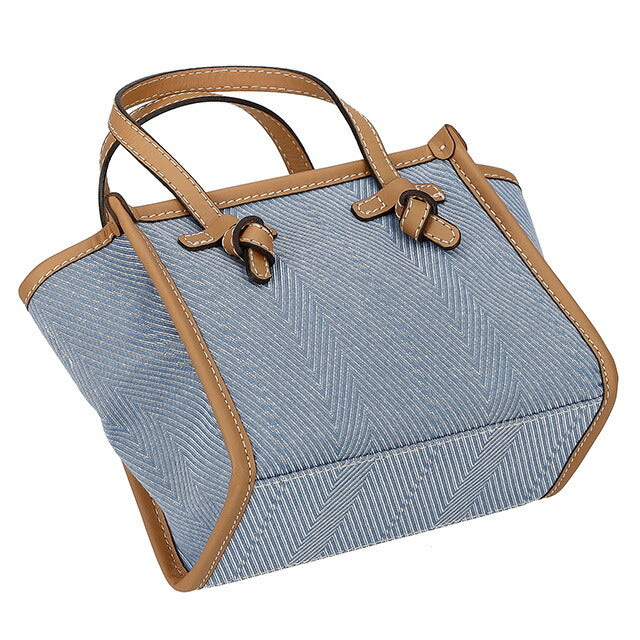 ジャンニ・キアリーニ ハンドバッグ レディース ブランド GIANNI CHIARINI BS 8065 WNDCHEV ブルー/ブラウン BS8065WNDCHEV-BLJEA