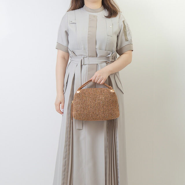 ジャンニ・キアリーニ ハンドバッグ レディース ブランド GIANNI CHIARINI BS 8788 SPGN-PL ブラウン BS8788SPGNPL-TE-OR