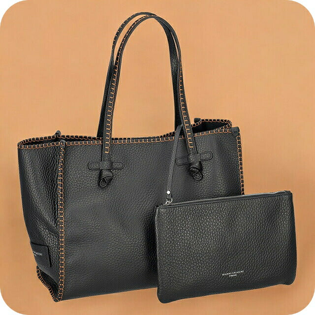 ジャンニ・キアリーニ トートバッグ レディース ブランド GIANNI CHIARINI BS 9070 CLRSTC ブラック BS9070CLRSTC-NER