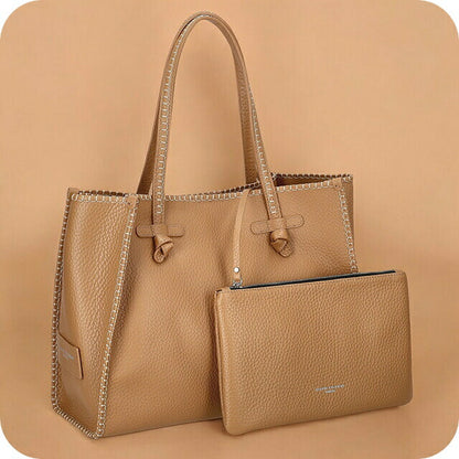 ジャンニ・キアリーニ トートバッグ レディース ブランド GIANNI CHIARINI BS 9070 CLRSTC ブラウン BS9070CLRSTC-TOFFE