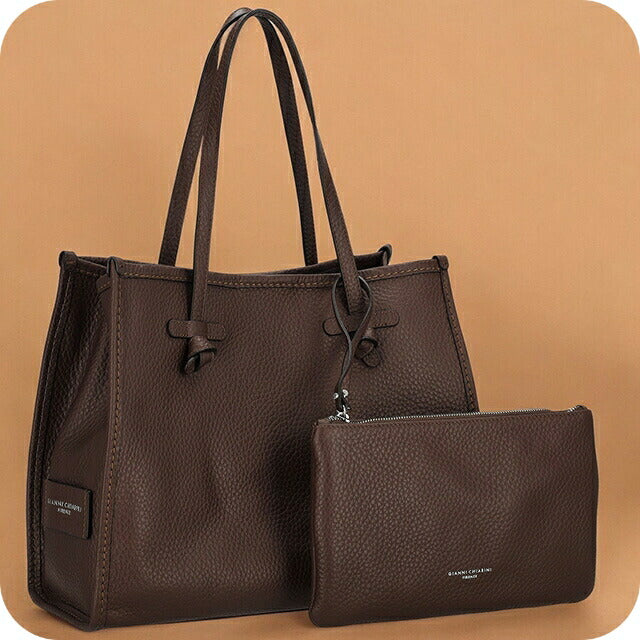 ジャンニ・キアリーニ トートバッグ レディース ブランド GIANNI CHIARINI レザー BS 9330 BBL T.U. ブラウン BS9330BBLTU-TDMOR