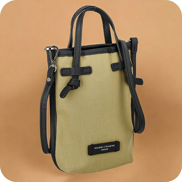 ジャンニ・キアリーニ ショルダーバッグ レディース ブランド GIANNI CHIARINI BS 9406 CNV カーキグリーン BS9406CNV-TAIGA