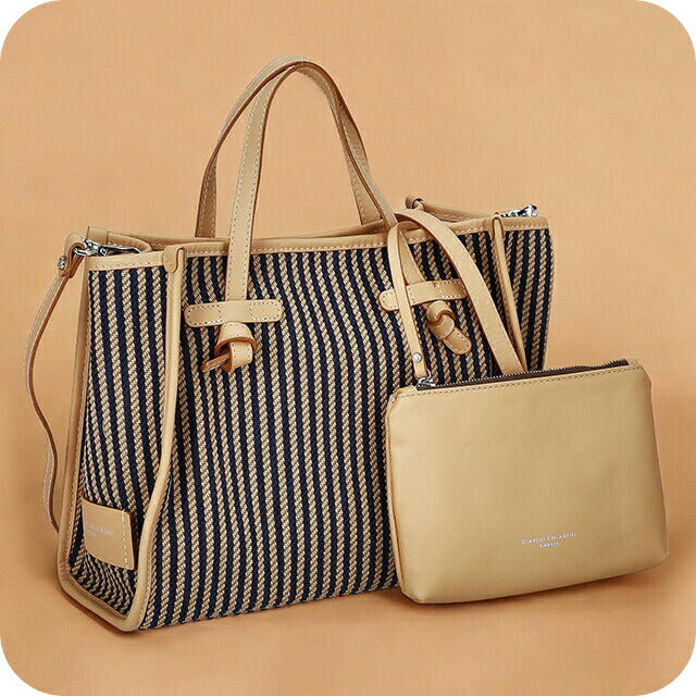 ジャンニ・キアリーニ トートバッグ レディース ブランド GIANNI CHIARINI BS 9752 CAB ブラウン BS9752CAB-VANVY