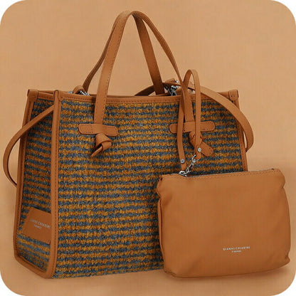 ジャンニ・キアリーニ トートバッグ レディース ブランド GIANNI CHIARINI BS 9752 PULLOVER ブラウン BS9752PULLOVER-VAORZ