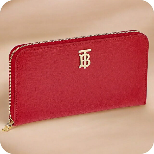バ－バリ－ 長財布 レディース ブランド BURBERRY 8023298 レッド BU-8023298
