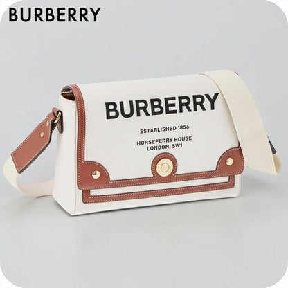 バーバリー ショルダーバッグ レディース ブランド BURBERRY ITALY 8030249 NATURAL/TAN アイボリー/ブラウン 斜めがけ 高級 おしゃれ プレゼント 女性 実用的 かわいい