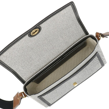 バーバリー ショルダーバッグ レディース ブランド BURBERRY ITALY 8039863 A1189 グレー/ブラック 斜めがけ 高級 おしゃれ プレゼント 女性 実用的 かわいい