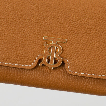 バ－バリ－ 三つ折り財布 レディース ブランド BURBERRY 8049218 ライトブラウン BU-8049218