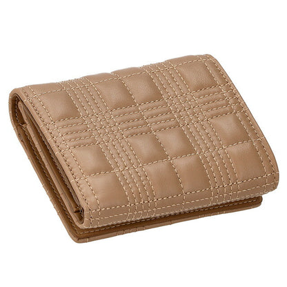 バ－バリ－ 三つ折り財布 レディース ブランド BURBERRY 8054375 ベージュ BU-8054375