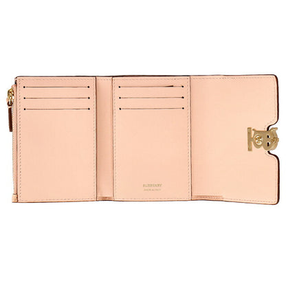 バ－バリ－ 三つ折り財布 レディース ブランド BURBERRY 8055219 ライトピンク BU-8055219