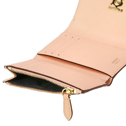 バ－バリ－ 三つ折り財布 レディース ブランド BURBERRY 8055219 ライトピンク BU-8055219