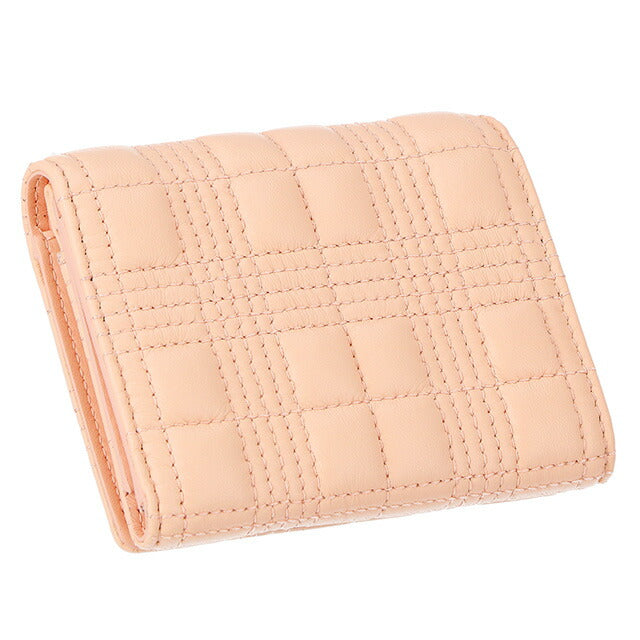 バ－バリ－ 三つ折り財布 レディース ブランド BURBERRY 8056100 ライトピンク BU-8056100