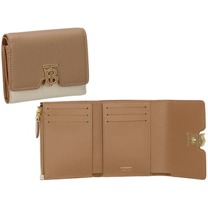バ－バリ－ 三つ折り財布 レディース ブランド BURBERRY 8059623 ベージュ BU-8059623