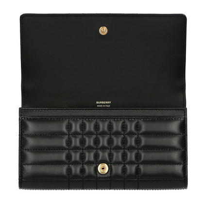 バ－バリ－ 長財布 レディース ブランド BURBERRY 8062339 ブラック BU-8062339