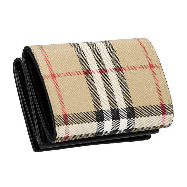 バ－バリ－ 三つ折り財布 メンズ レディース ブランド BURBERRY 8064451 ベージュ BU-8064451