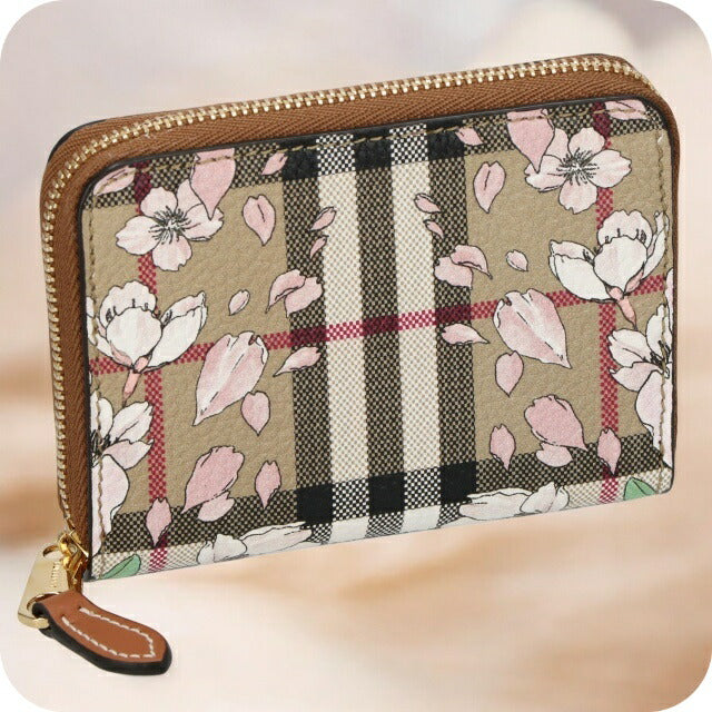 バ－バリ－ コインケース レディース ブランド BURBERRY 8067139 ベージュ BU-8067139