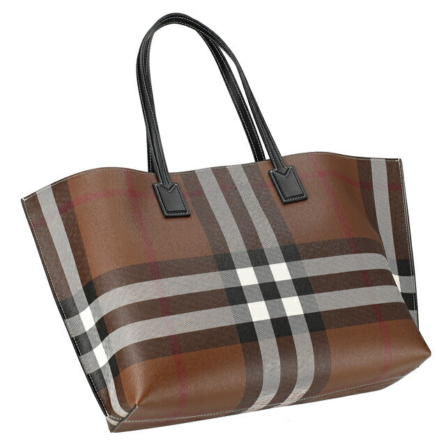 バーバリー トートバッグ レディース ブランド BURBERRY ITALY 8069659 A9011 ブラウン 軽量 手提げ 高級 おしゃれ プレゼント 女性 実用的 かわいい
