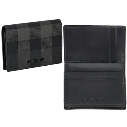 バ－バリ－ カードケース メンズ ブランド BURBERRY 8070204 ブラック BU-8070204
