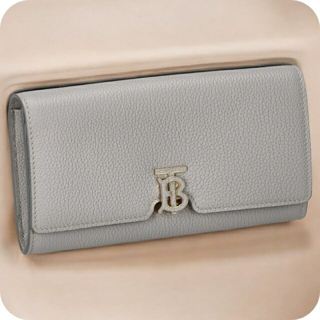 バ－バリ－ 長財布 レディース ブランド BURBERRY 8070435 グレー BU-8070435