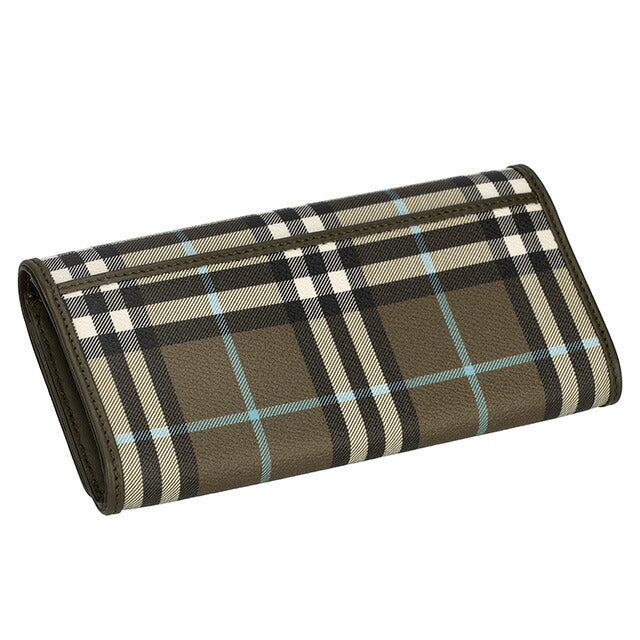 バ－バリ－ 長財布 メンズ ブランド BURBERRY 8073902 オリーブグリーンカーキ BU-8073902