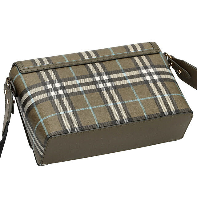 バ－バリ－ ショルダーバッグ メンズ レディース ブランド BURBERRY 8074509 オリーブグリーンカーキ BU-8074509