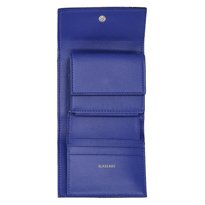 バ－バリ－ 三つ折り財布 メンズ ブランド BURBERRY 8086004 ナイトブルー BU-8086004