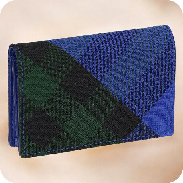 バ－バリ－ 名刺入れ メンズ ブランド BURBERRY 8086008 ナイトブルー BU-8086008