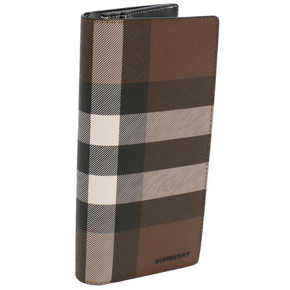 バーバリー 長財布ニ折小銭入付き メンズ ブランド BURBERRY 8052803 DARK BIRCH BROWN ブラウン系 マルチカラー 財布 BUR8052803011