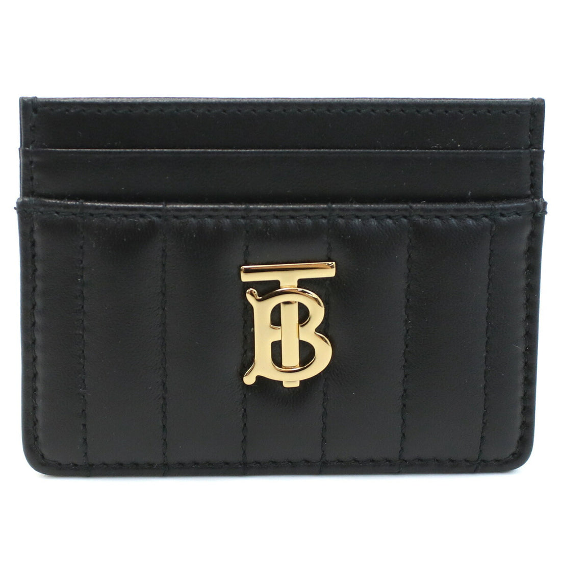 バーバリー カードケース レディース レザー イタリア 8062374 BLACK-LIGHT GOLD ブラック 財布 BUR8062374011