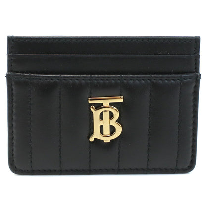 バーバリー カードケース レディース レザー イタリア 8062374 BLACK-LIGHT GOLD ブラック 財布 BUR8062374011