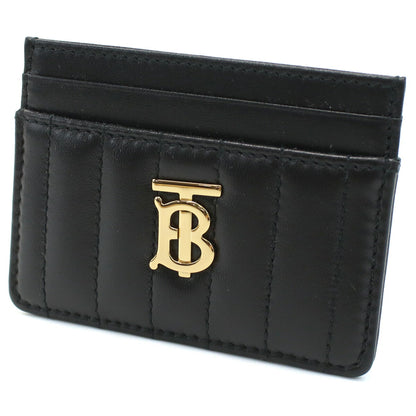 バーバリー カードケース レディース レザー イタリア 8062374 BLACK-LIGHT GOLD ブラック 財布 BUR8062374011