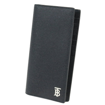 バーバリー 長財布ニ折小銭入付き メンズ レザー イタリア 8062692 BLACK ブラック 財布 BUR8062692011