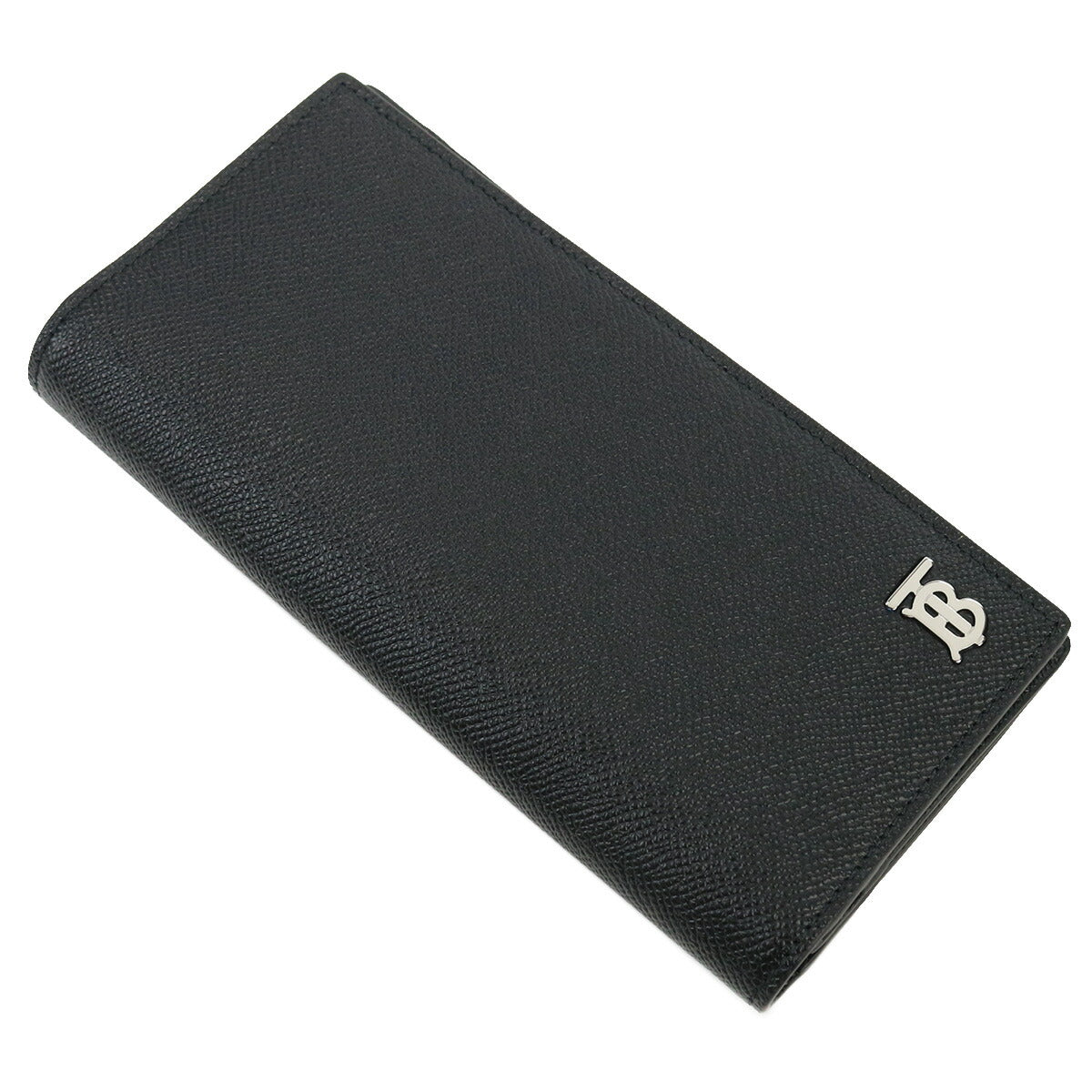 バーバリー 長財布ニ折小銭入付き メンズ レザー イタリア 8062692 BLACK ブラック 財布 BUR8062692011